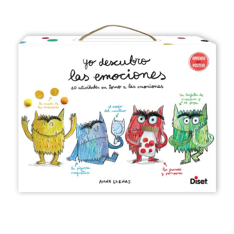 Monstruo de colores: yo descubro las emociones +3 años Diset Toys