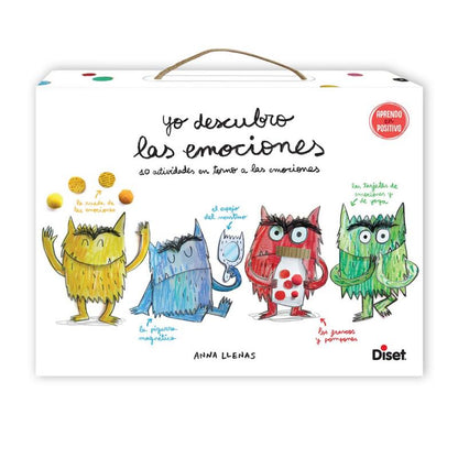 Monstruo de colores: yo descubro las emociones +3 años Diset Toys