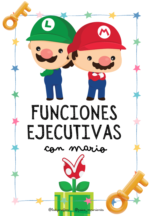 FUNCIONES EJECUTIVAS CON MARIO | Ladycraft E-Books