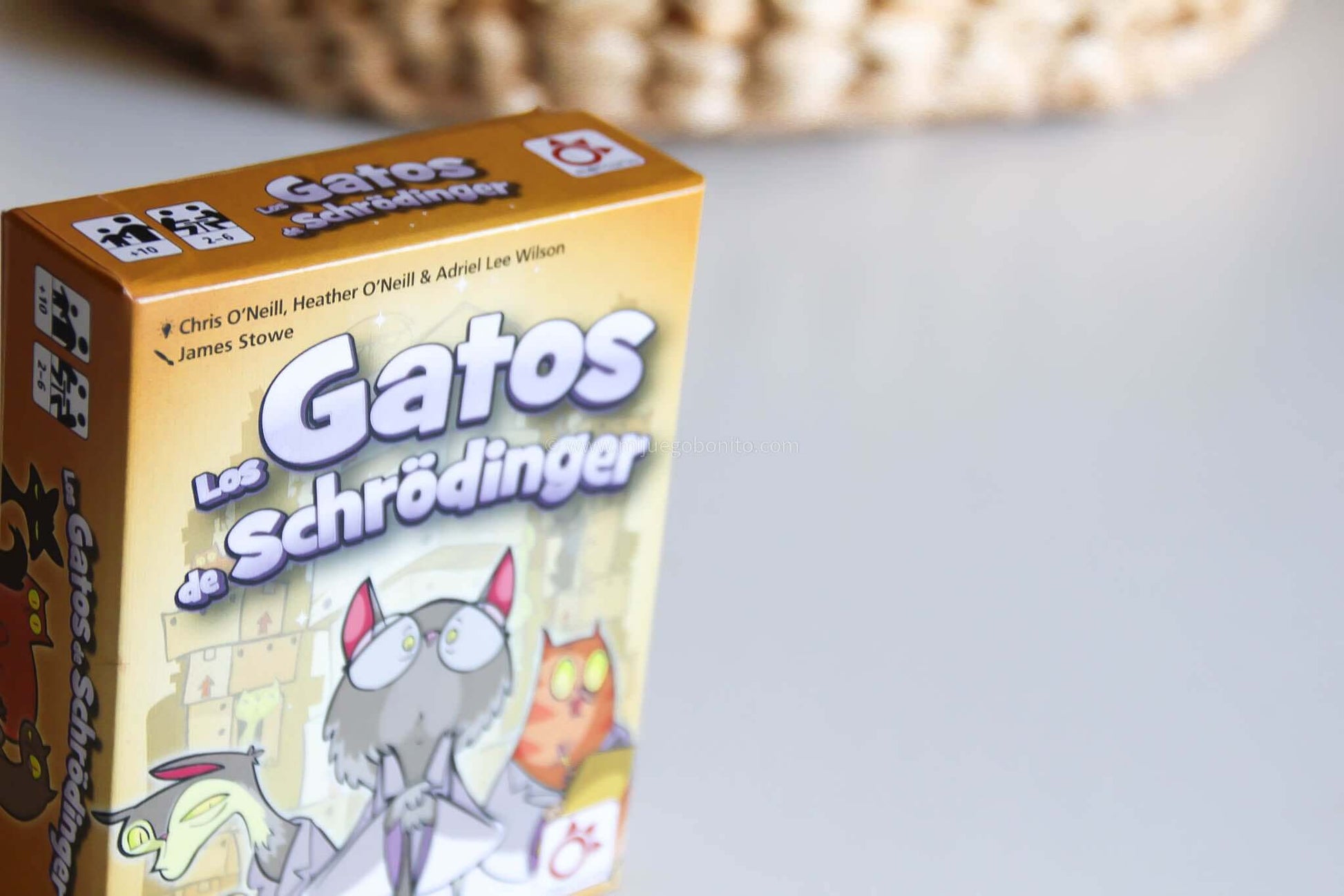 LOS GATOS DE SCHRÖDINGER - Juego de mesa - Mercurio Board Games