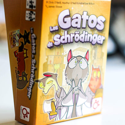 LOS GATOS DE SCHRÖDINGER - Juego de mesa - Mercurio Board Games