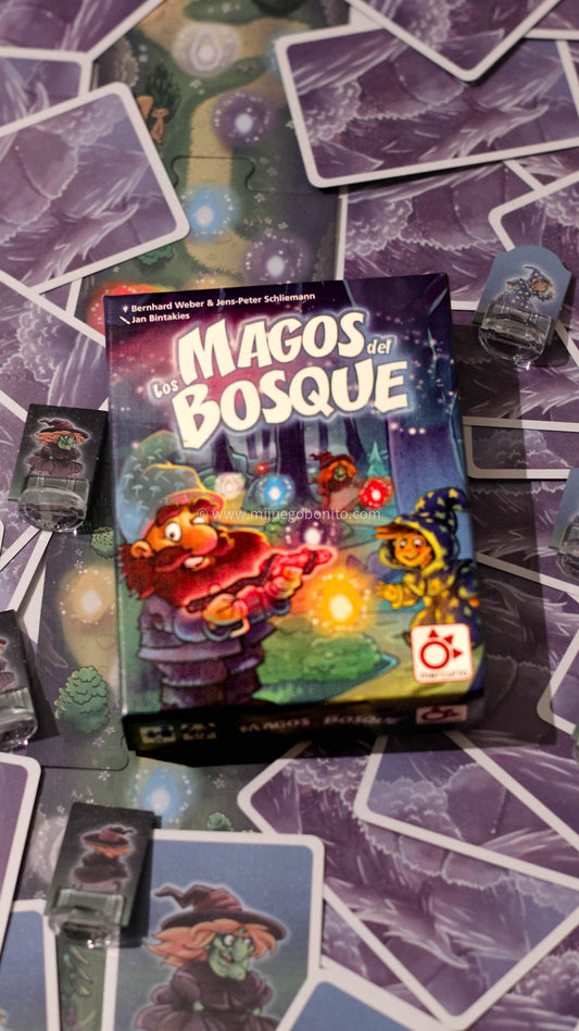 LOS MAGOS DEL BOSQUE - Juego de mesa - Mercurio Board Games