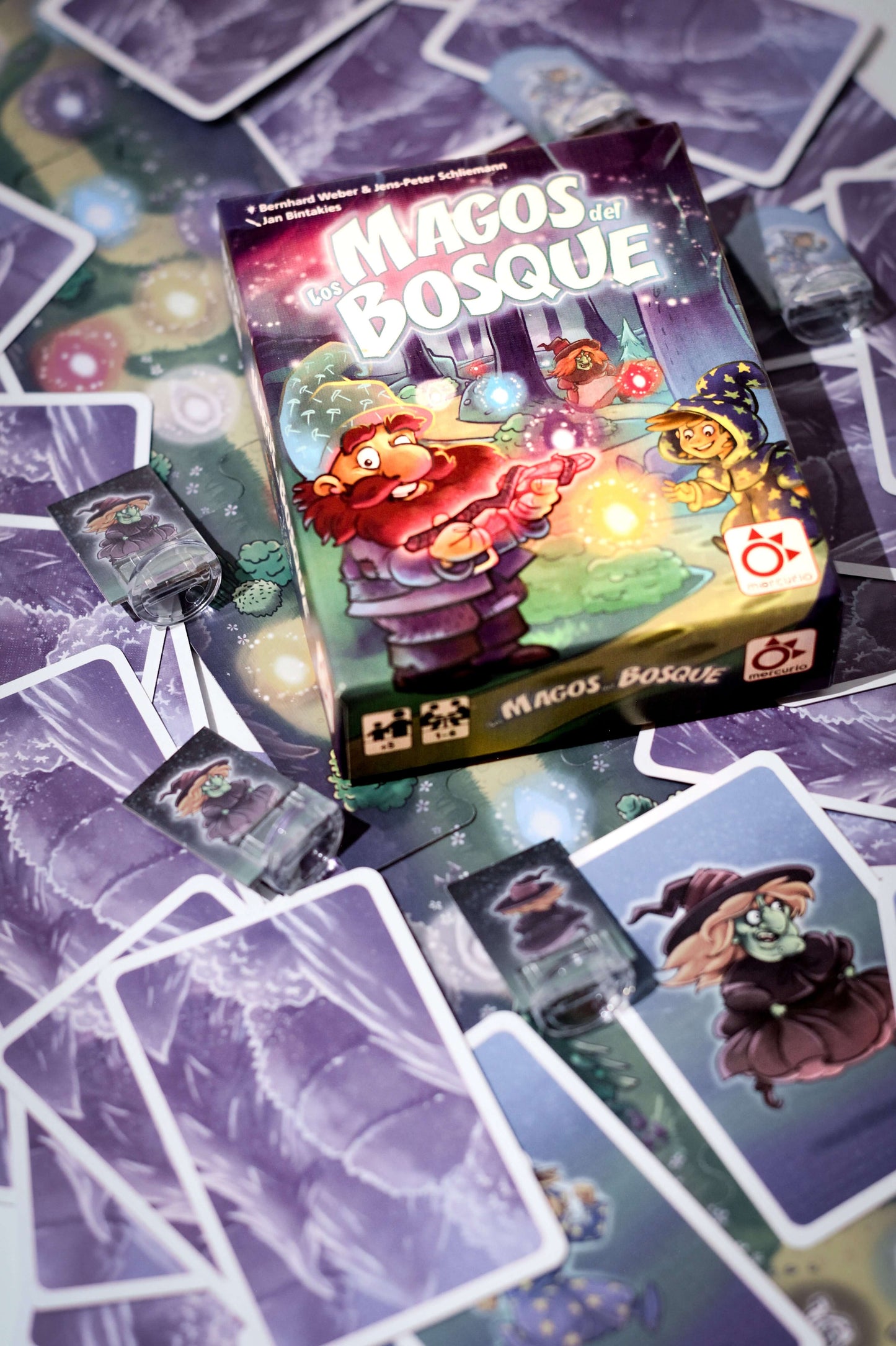 LOS MAGOS DEL BOSQUE - Juego de mesa - Mercurio Board Games