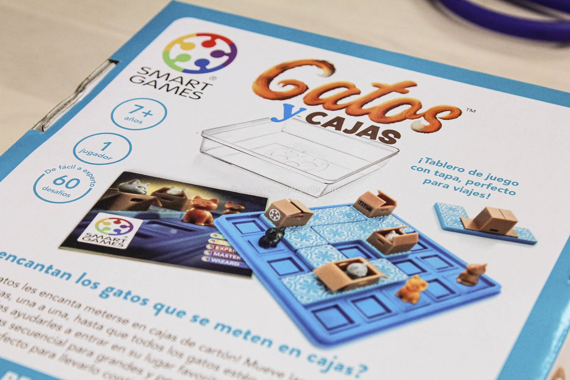 Gatos y Cajas - Juego de mesa - SMART GAMES Board Games