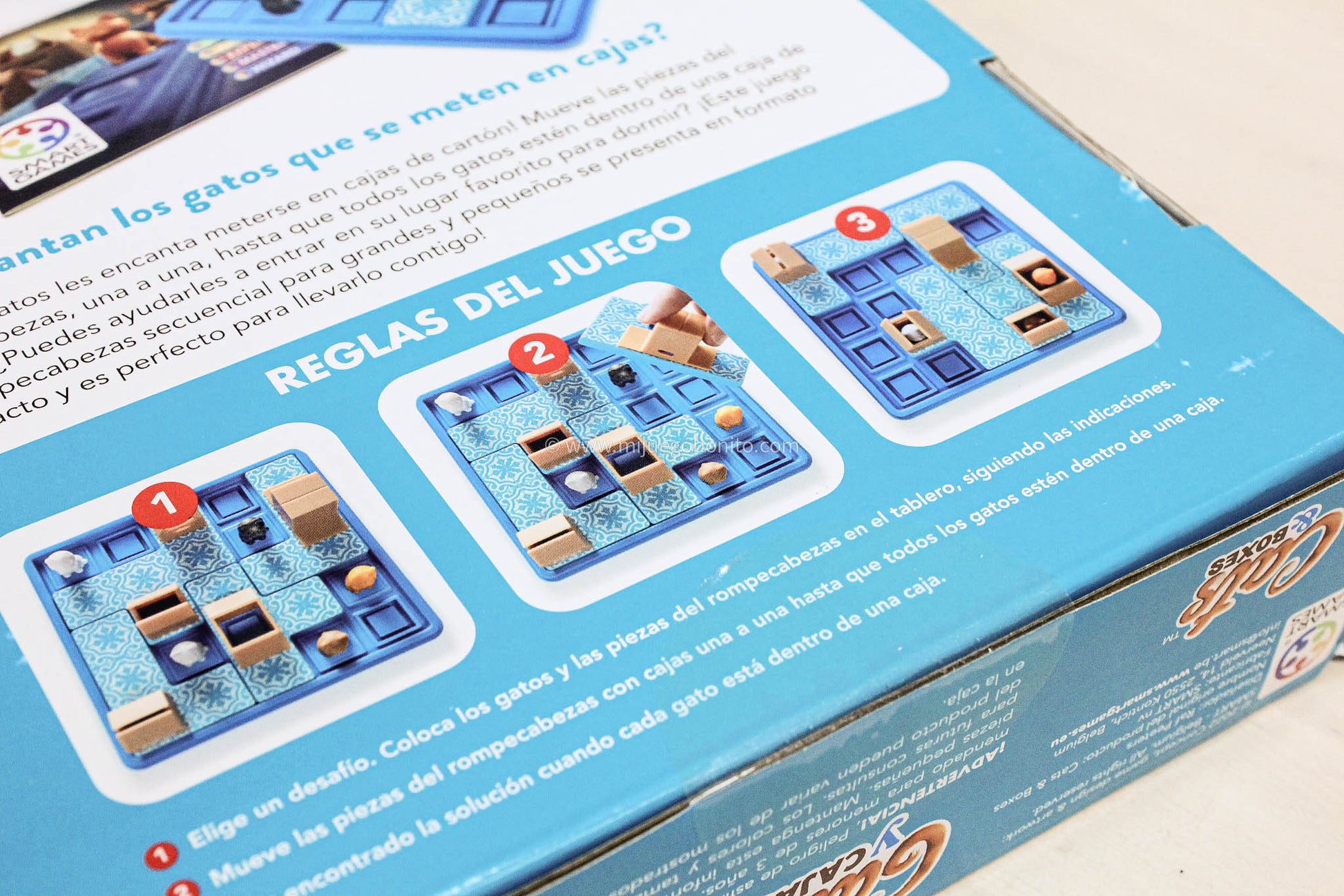 Gatos y Cajas - Juego de mesa - SMART GAMES Board Games