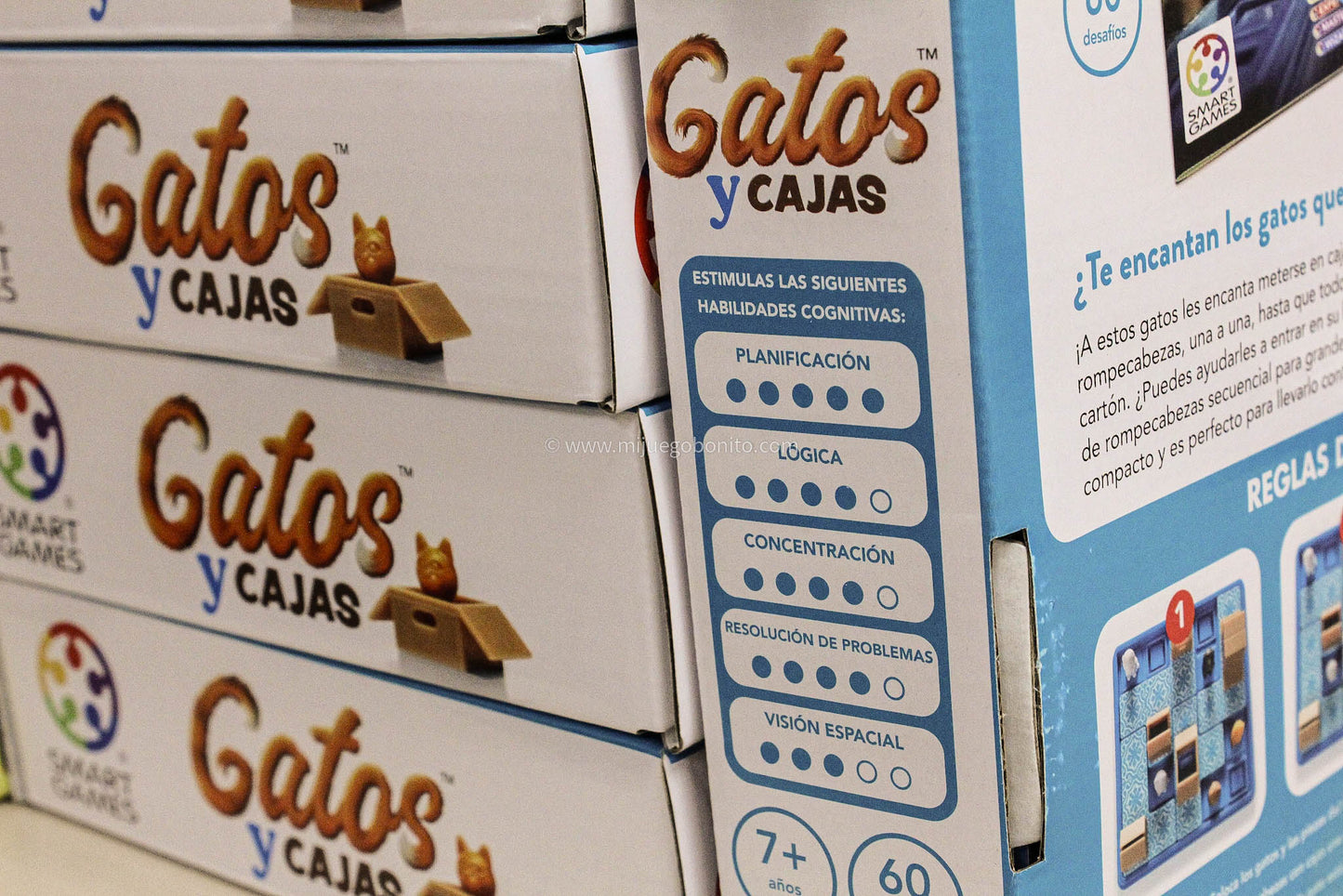 Gatos y Cajas - Juego de mesa - SMART GAMES Board Games