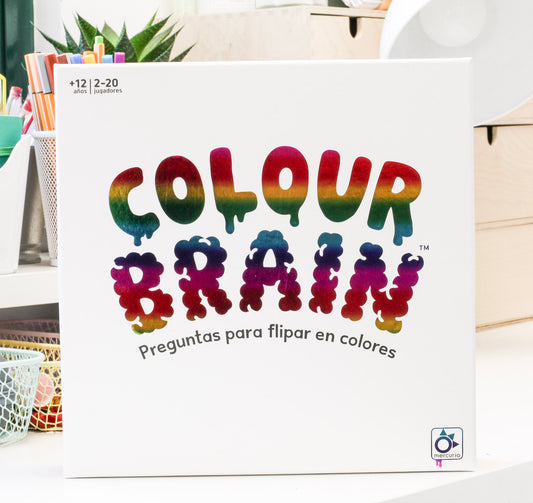 Colour Brain - Juego de mesa - Mercurio - Desde 8 años Board Games