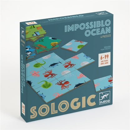 Impossible Ocean - Juego de lógica - Djeco - Desde 6 años