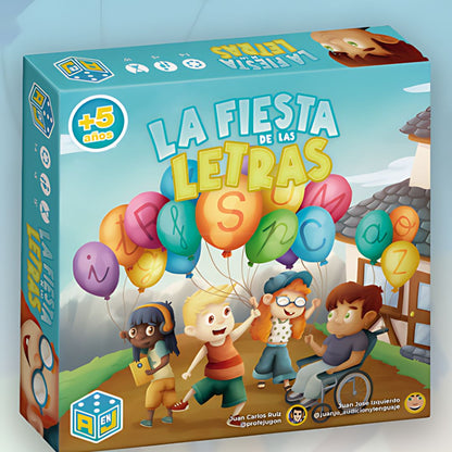 La Fiesta de las Letras  - Juego de mesa - Atomo