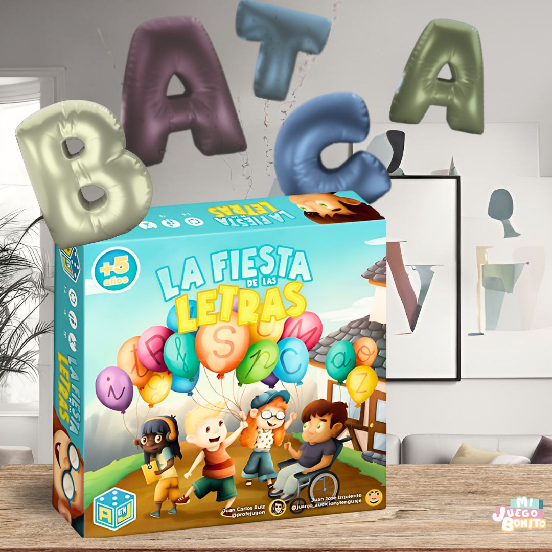 La Fiesta de las Letras  - Juego de mesa - Atomo