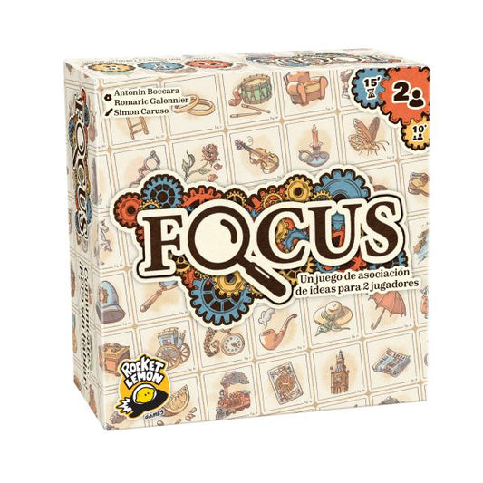 Focus - Juego de mesa - ROCKET LEMON  - Desde 9 o más años