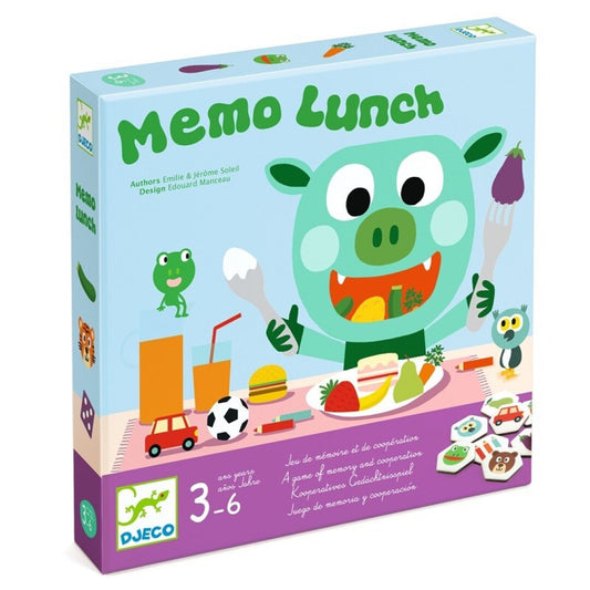 Juegos Memo lunch - Juego de mesa - Djeco - Desde 3 años