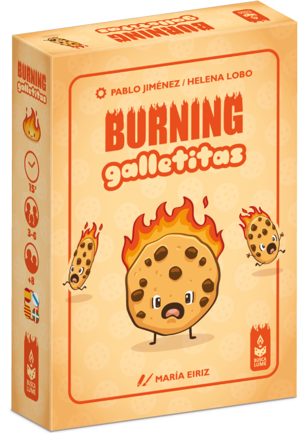 Burning Galletitas - Juego de mesa - Buscalume - Desde 8 años