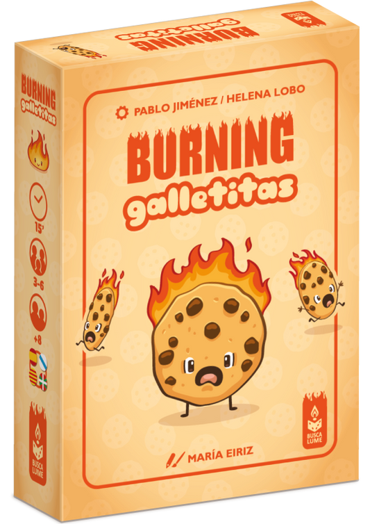 Burning Galletitas - Juego de mesa - Buscalume - Desde 8 años