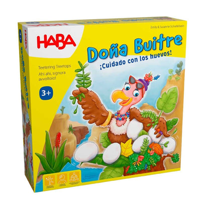 Doña Buitre ¡Cuidado con los Huevos! - Juego de mesa - Haba - Desde 3 años