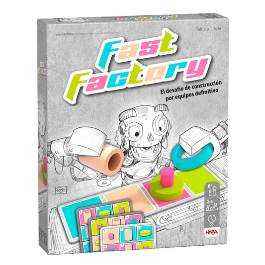 Fast Factory - Juego de mesa - Haba - Desde 8 años Board Games