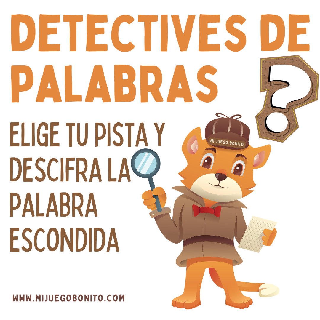 Detectives de palabras | Lengua en primer ciclo de primaria  | Mi Juego Bonito