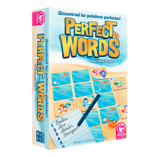 Perfect Words - Juego de mesa - Tranjis - Desde 10 años Board Games