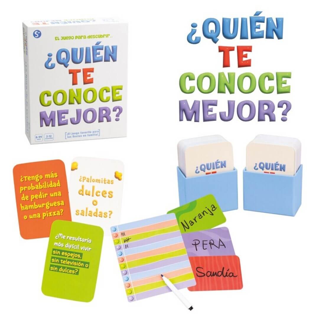 ¿ Quién te Conoce Mejor ? - Juego de mesa - Ludilo Board Games