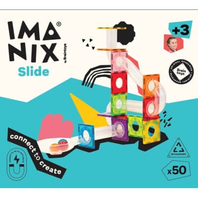 Braintoys Imanix Tobogan 50 piezas (2023) Imanix Educational Toys