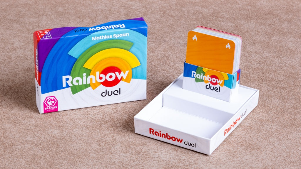 Rainbow Duel - Juego de mesa - Tranjis - Desde 7 años - 2 Jugadores