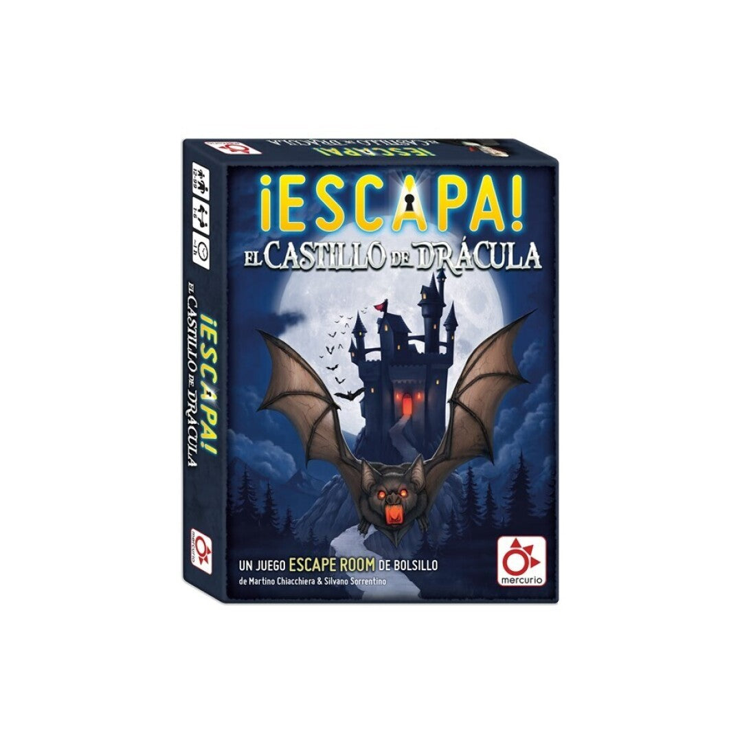 ESCAPA. EL CASTILLO DE DRÁCULA    - Juego de mesa - Mercurio - Desde 12 años