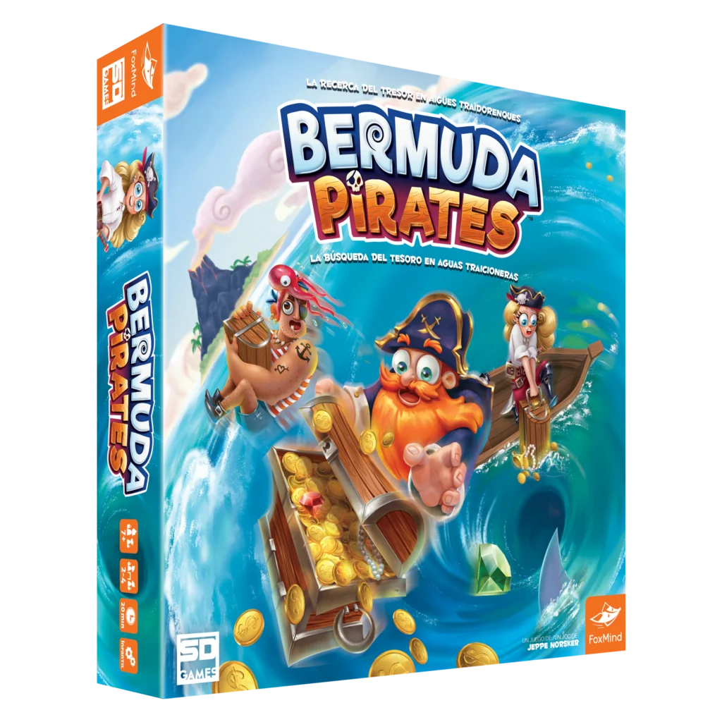 Bermuda Pirates - Juego de mesa - SD GAMES - Desde 7 años (Reserva)