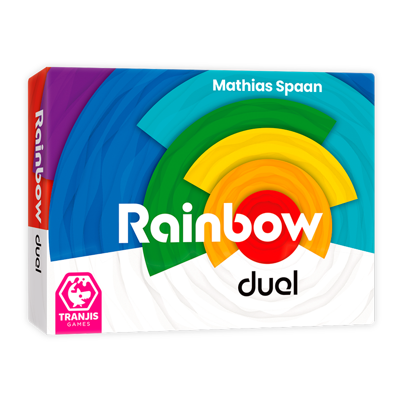 Rainbow Duel - Juego de mesa - Tranjis - Desde 7 años - 2 Jugadores