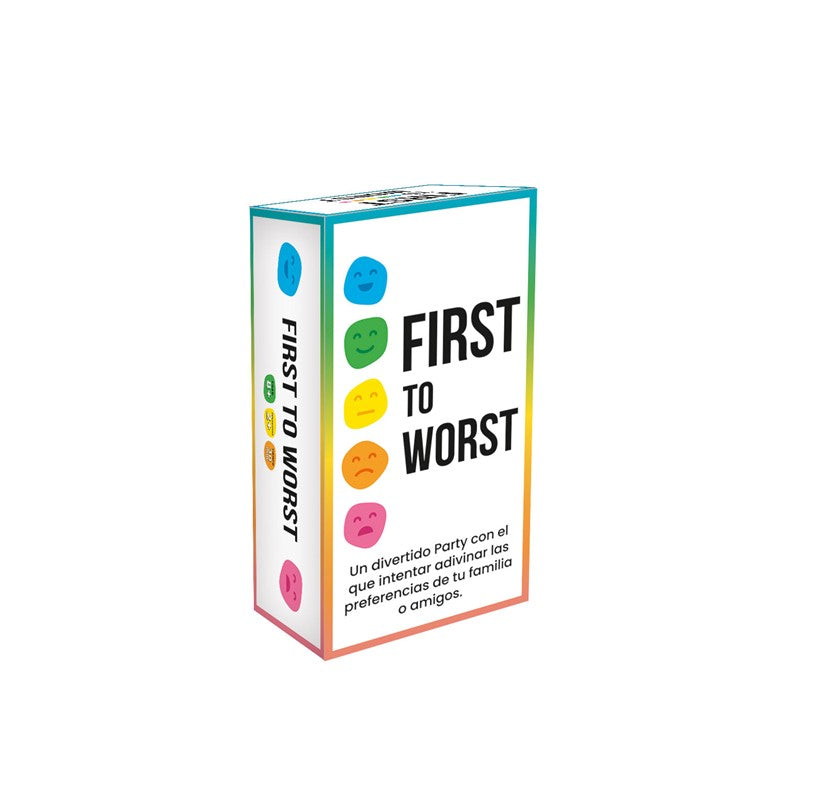 First To Worst  - Juego de mesa - Ludilo - Desde 8 años