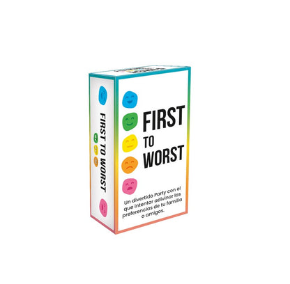 First To Worst  - Juego de mesa - Ludilo - Desde 8 años