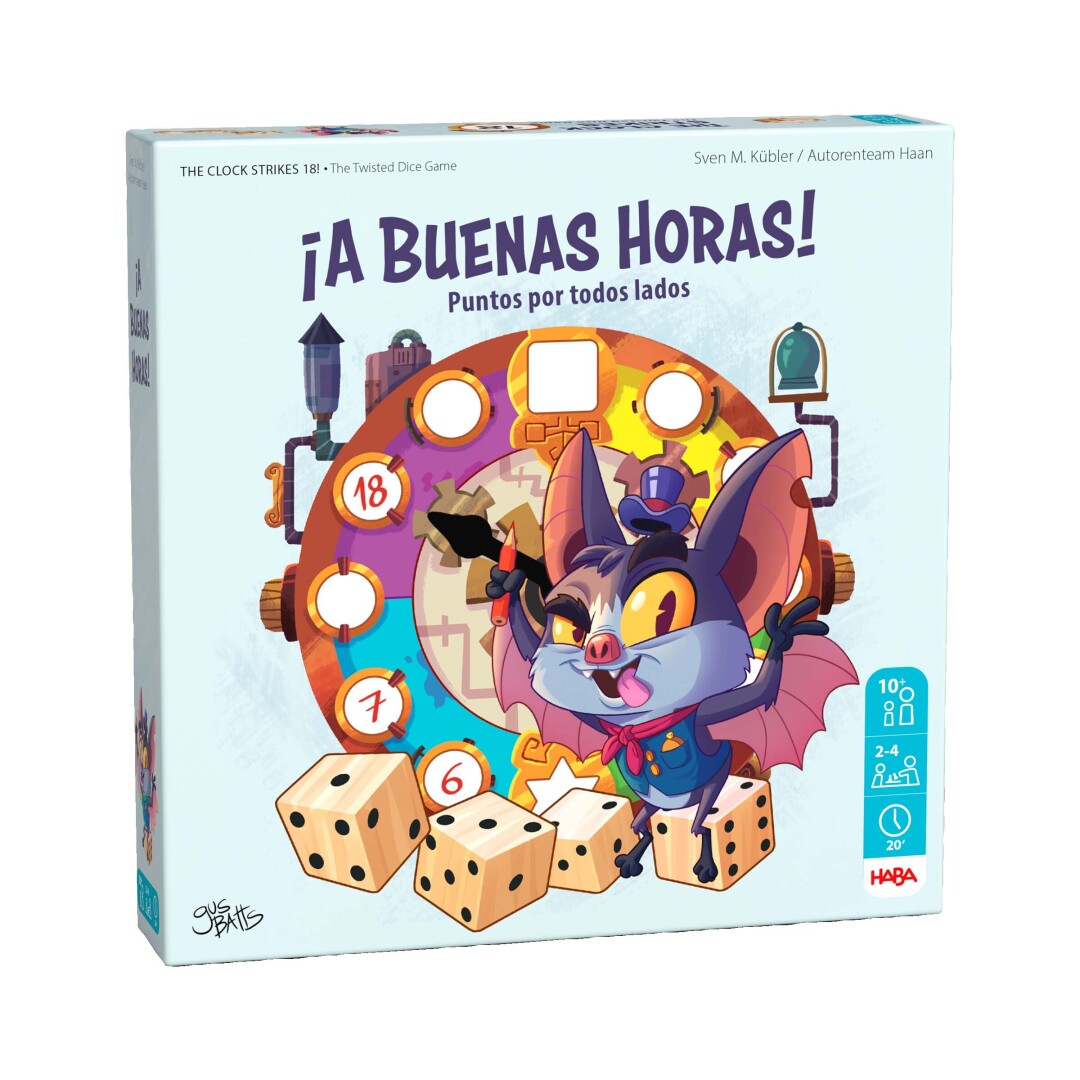 ¡A Buenas Horas!  - Juego de mesa - Haba - Desde 10 años