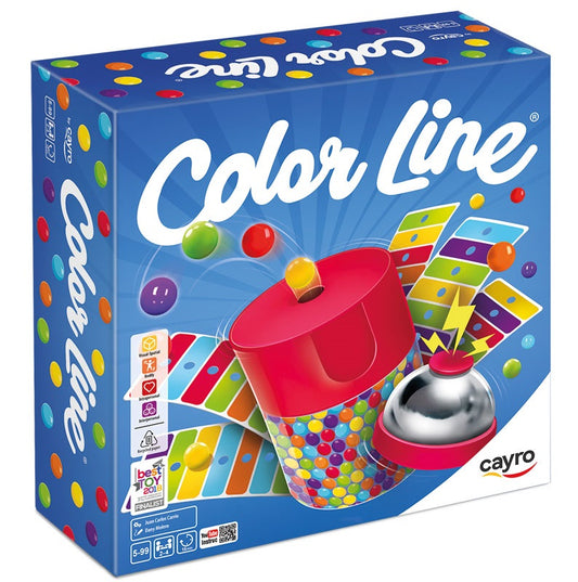 Color Line - Juego de mesa - Cayro - Desde 5 años Board Games