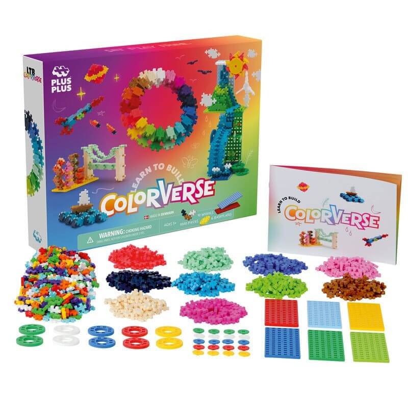 Learn to Build: Colorverse Superset 1000 pcs Juego de construcción desde los 5 años Building Toys