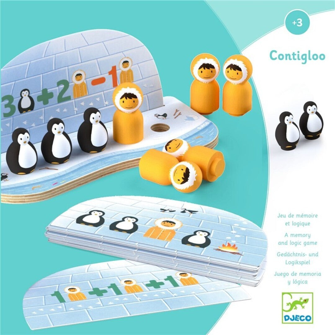 Contigloo - Juego de mesa - Djeco Board Games