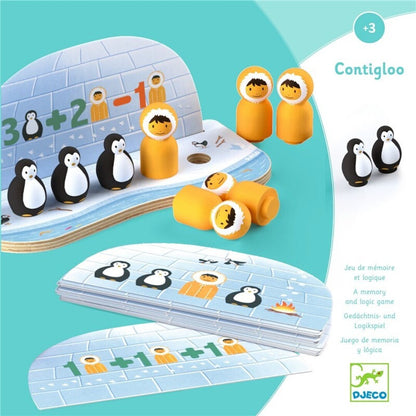 Contigloo - Juego de mesa - Djeco Board Games