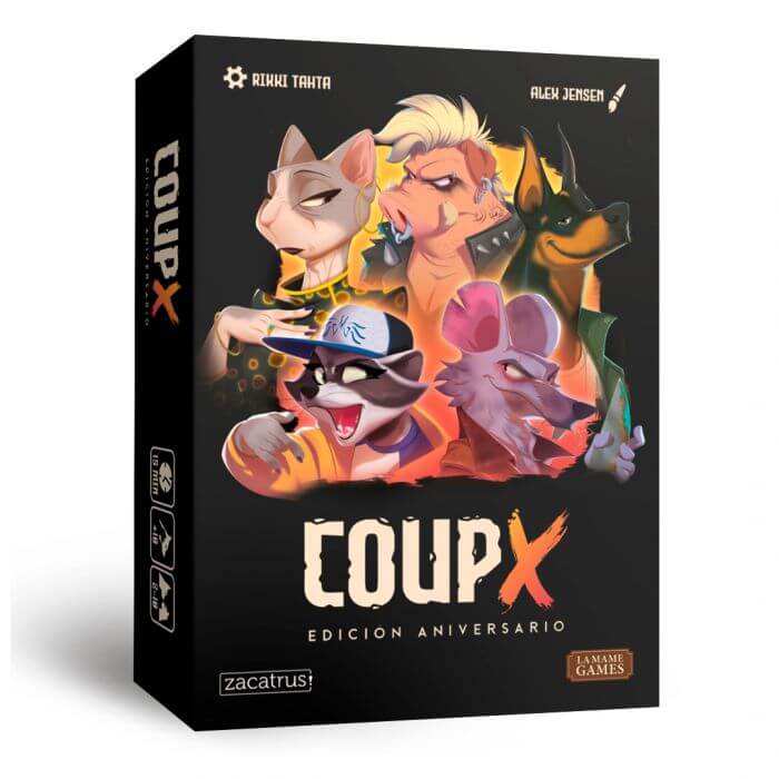 Coup X - Juego de mesa - Zacatrus Board Games