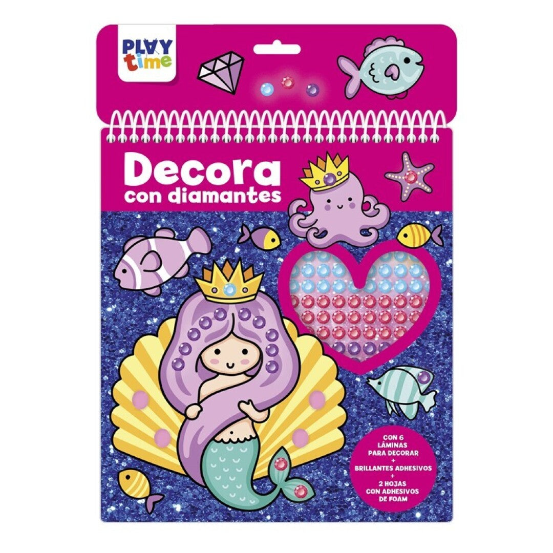 DECORA CON DIAMANTES +5 años Educational Toys