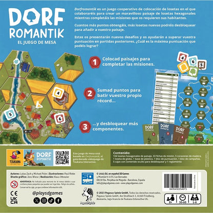 Dorfromantik - Juego de mesa - SD GAMES - Desde 8 años