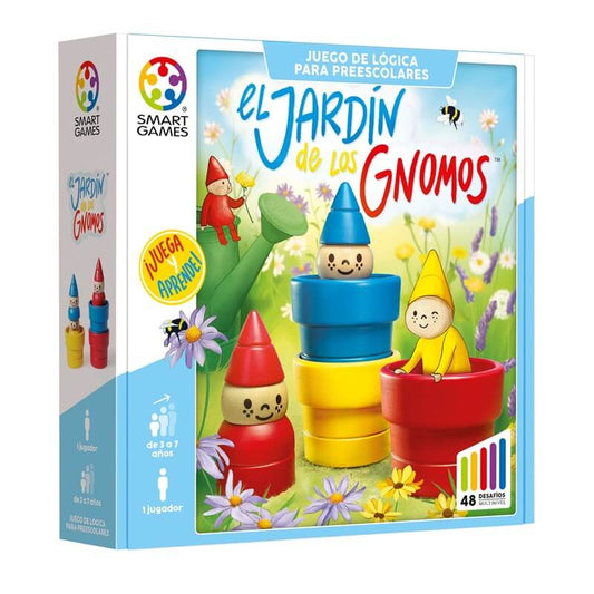 El Jardin de los Gnomos - Juego de mesa - SMART GAMES Board Games