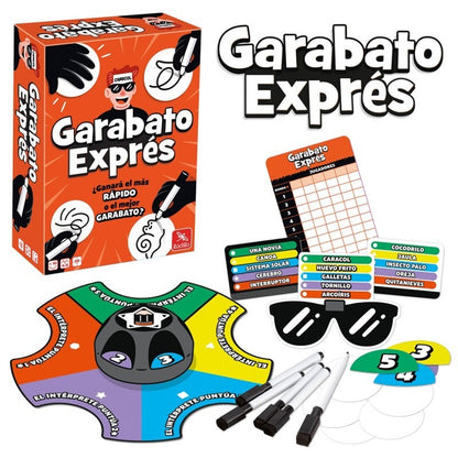 Garabato Express - Juego de mesa +10 años - Ludilo