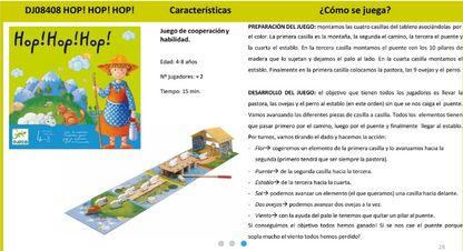 Hop Hop Hop - Juego de mesa desde los 4 años Board Games