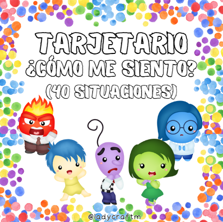 Tarjetario ¿Cómo me siento?| Ladycraft E-Books