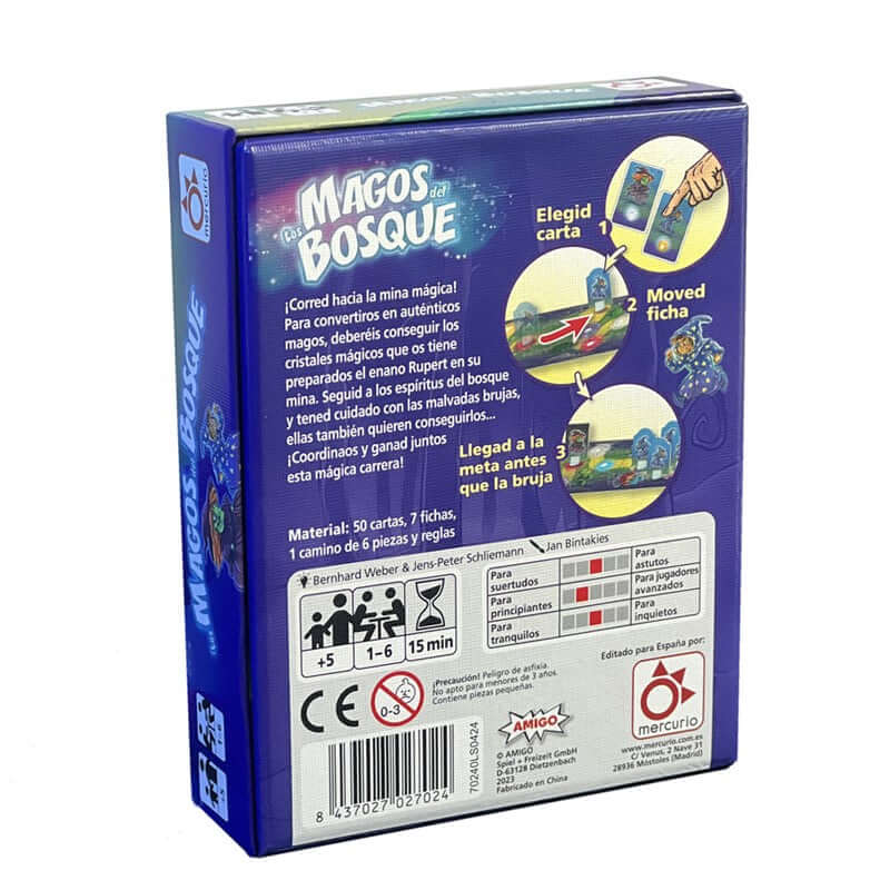 LOS MAGOS DEL BOSQUE - Juego de mesa - Mercurio Board Games