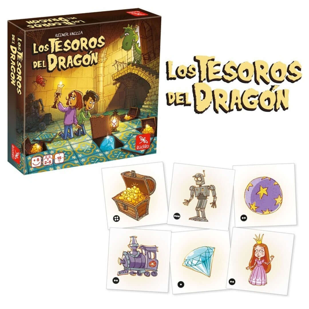 Los Tesoros del Dragon - Juego de mesa - Ludilo Board Games