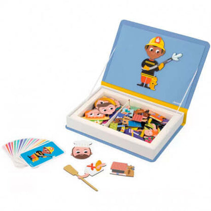 Magnetic book Oficios | +3 años | Janod Educational Toys