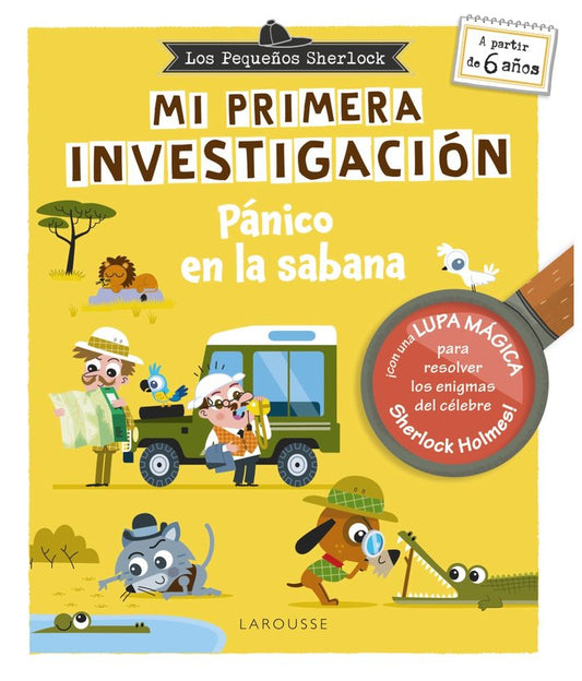 Los Pequeños Sherlock. Mi primera investigación 3 Pánico en la Sabana | LEBRUN, SANDRA