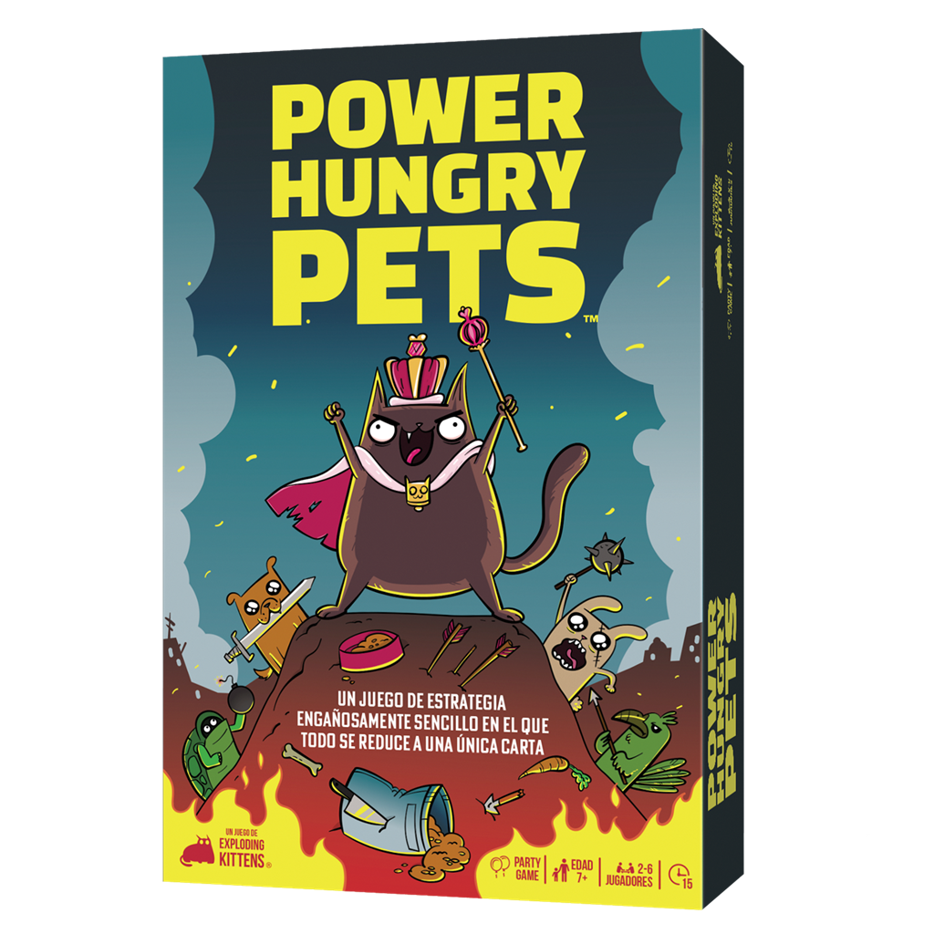 Power Hungry Pets - Juego de mesa - Asmodee Board Games