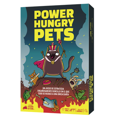 Power Hungry Pets - Juego de mesa - Asmodee Board Games