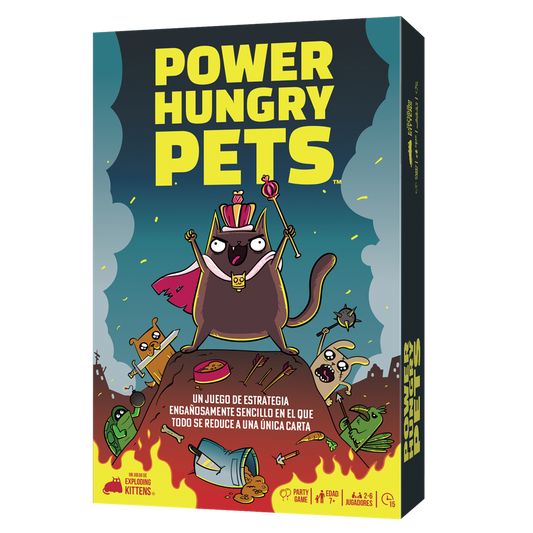 Power Hungry Pets - Juego de mesa - Asmodee