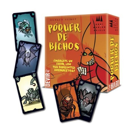 Poquer de bichos - Juego de mesa +8 años - Devir